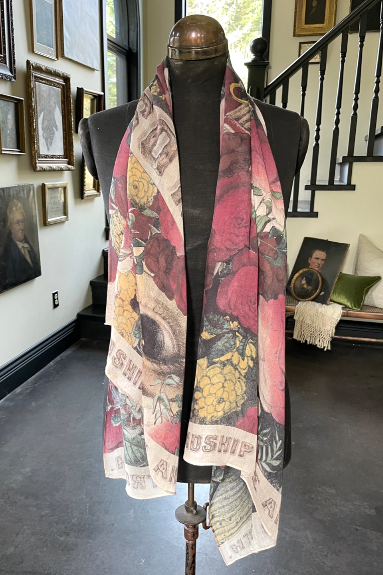 •FRIENDSHIP, LOVE, & TRUTH - BOLD• bamboo scarf