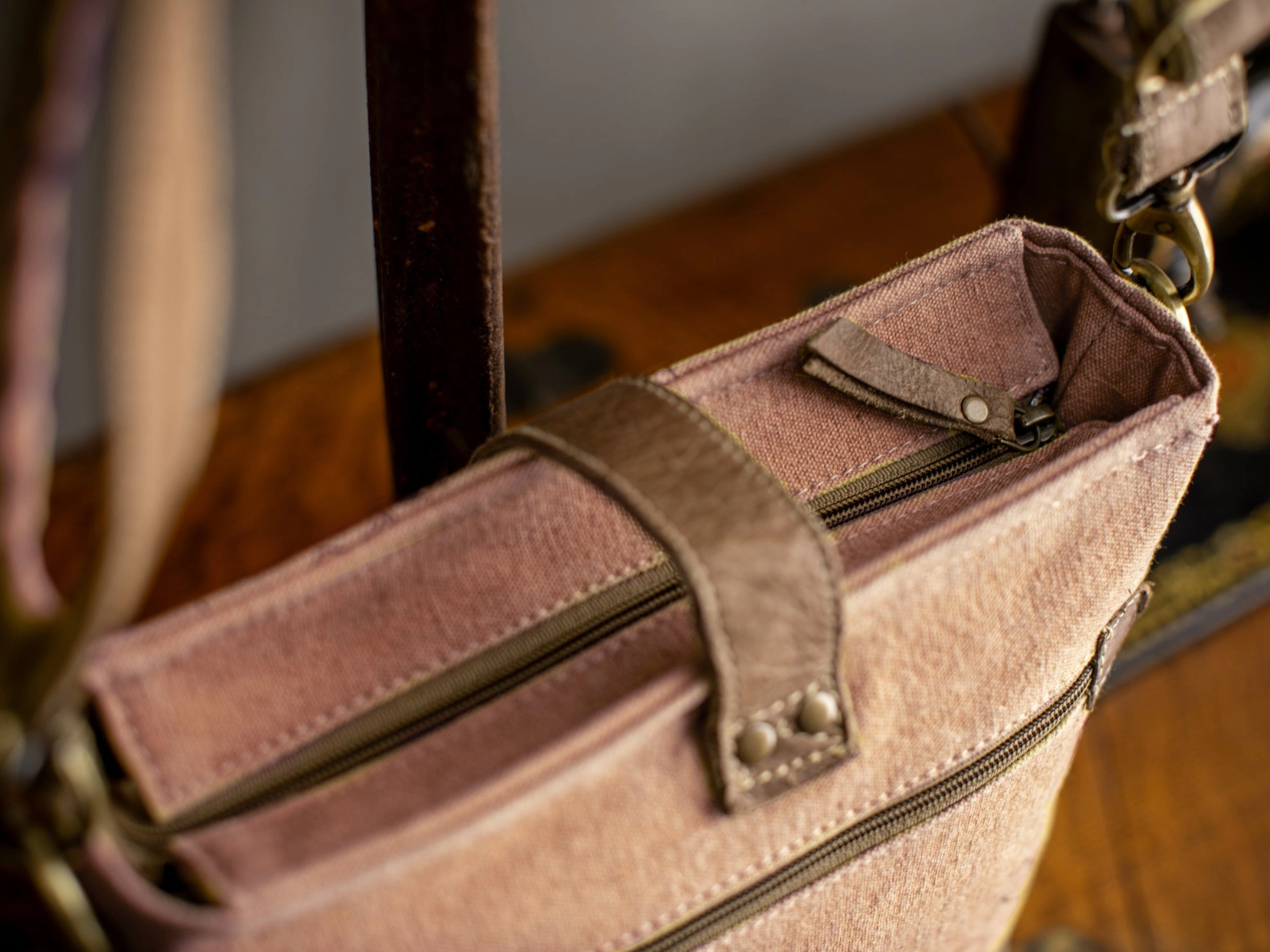 •FIREWEED• recycled canvas medium sling