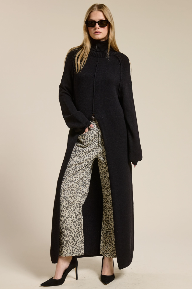 •GWEN• turtleneck sweater tunic