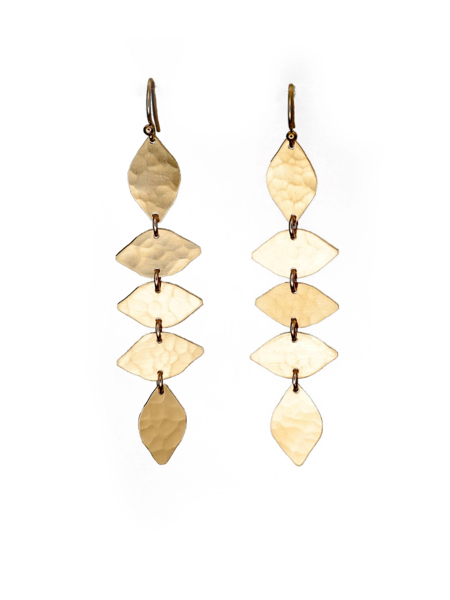 •IVY SHORT• gold dangle earrings