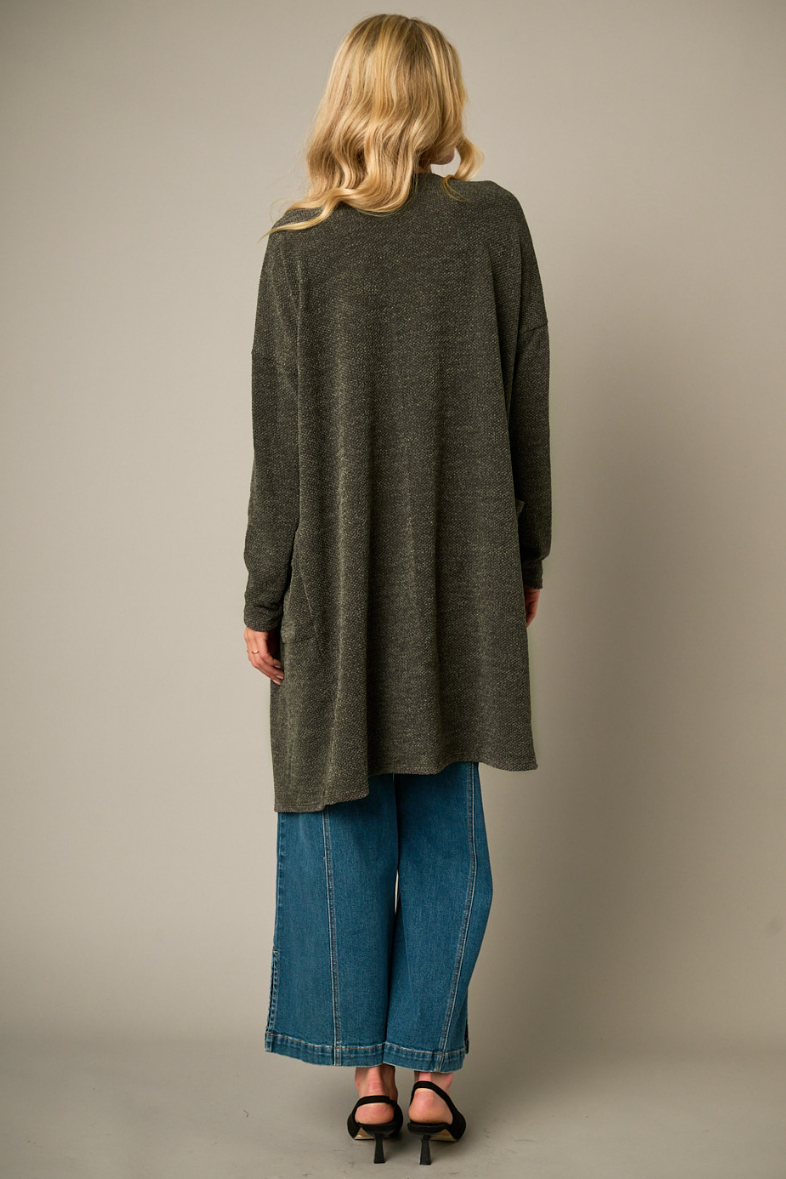 •ROCHELLE• waffle knit cardigan