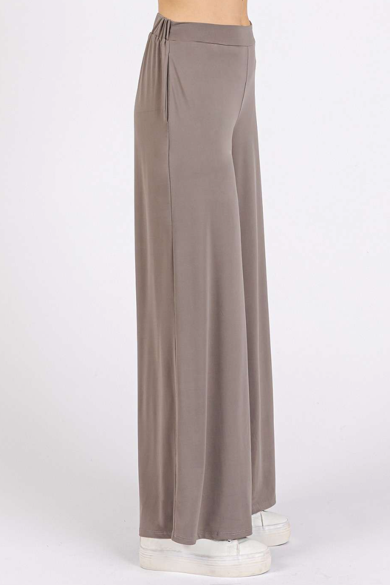•FLOW• wide leg soft knit pants (USA)