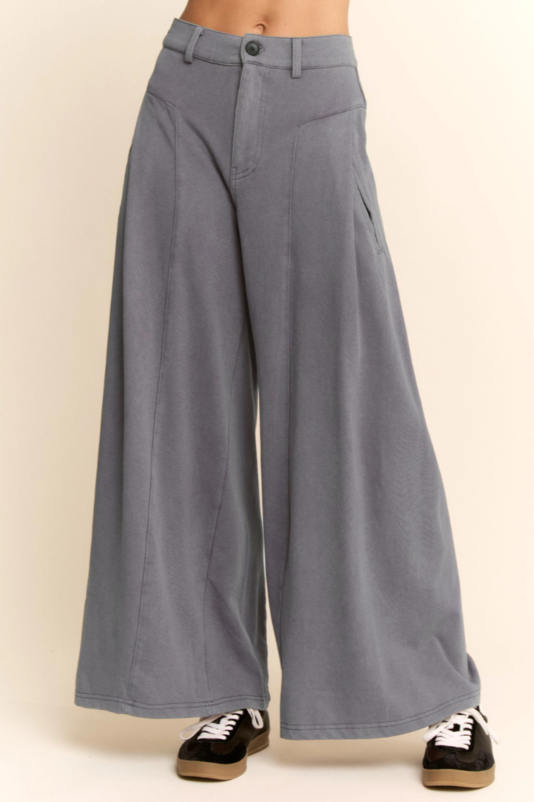 •MINDY• high waist pleated pants