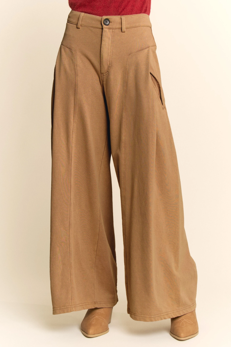 •MINDY• high waist pleated pants