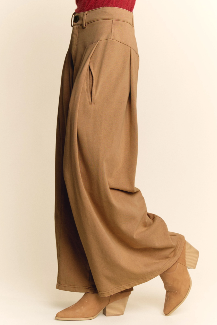 •MINDY• high waist pleated pants