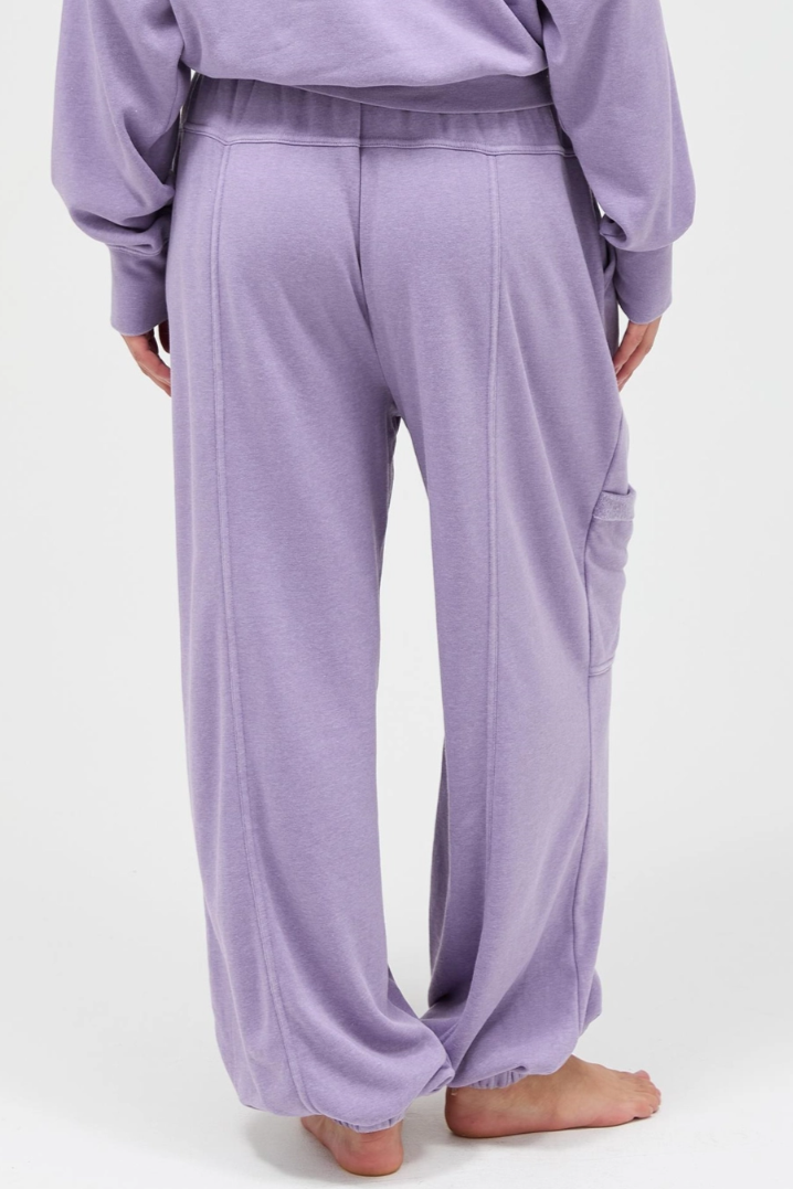 •CHARLI• french terry cargo pants