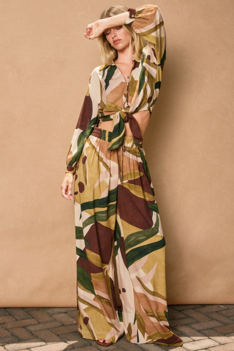 •COCONUT GROVE• top & pants separates