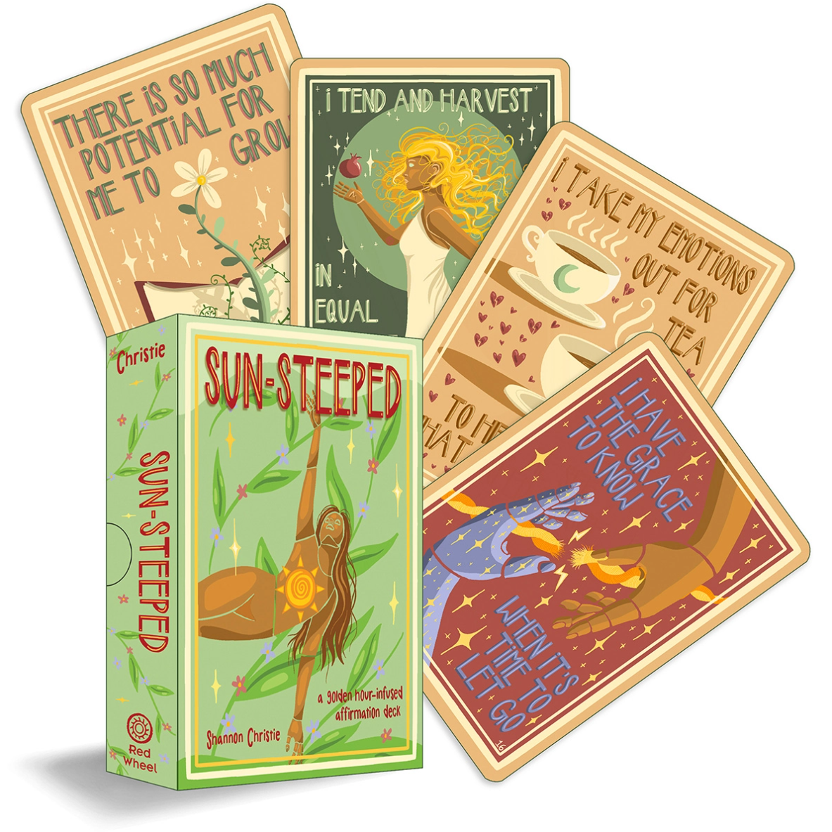 •SUN-STEEPED• affirmation card deck