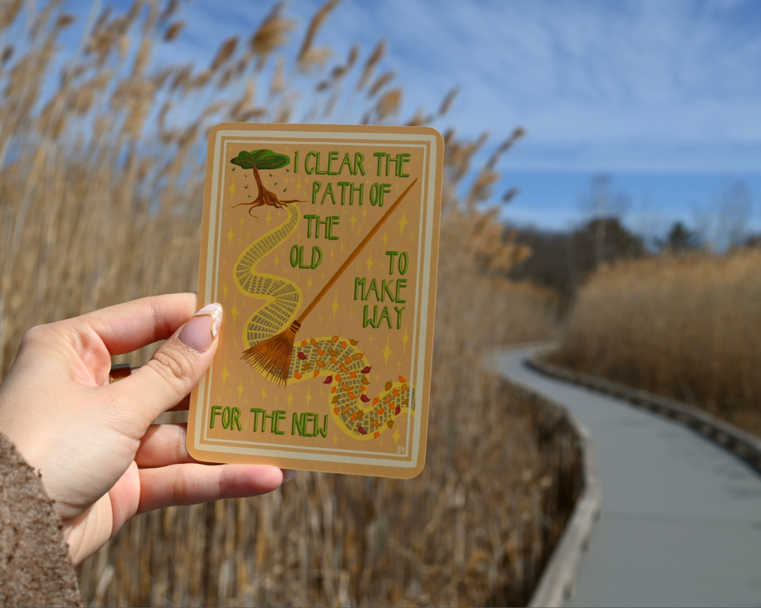 •SUN-STEEPED• affirmation card deck