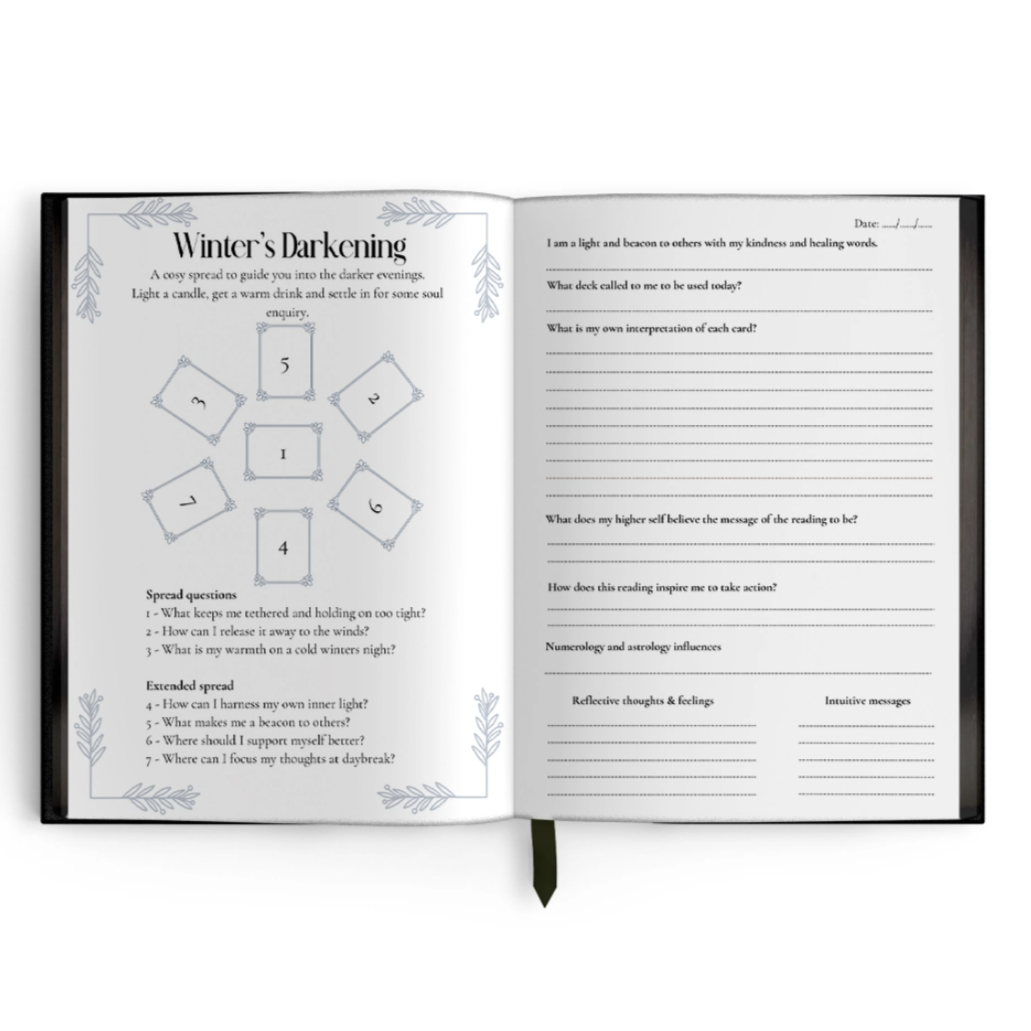 •SEASONS OF TAROT• tarot spread journal