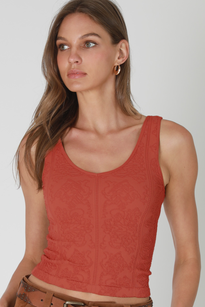 •LACE REVERSIBLE• tank top (USA)