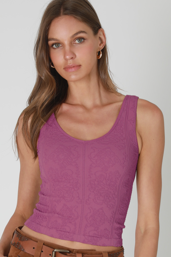 •LACE REVERSIBLE• tank top (USA)