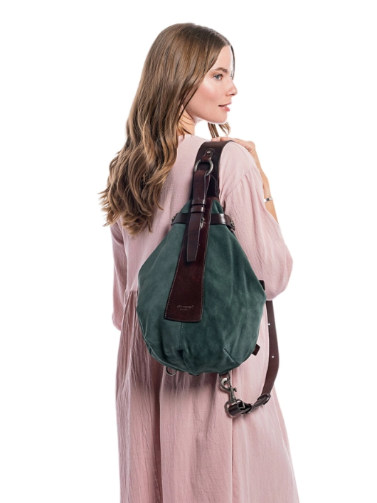 •LISBON• genuine leather sling bag