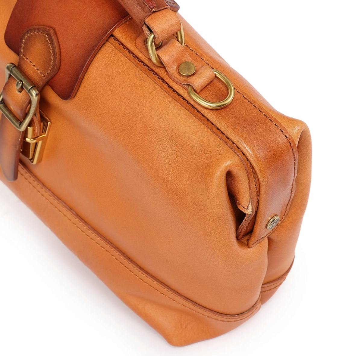 •OXFORD• genuine leather doctor satchel