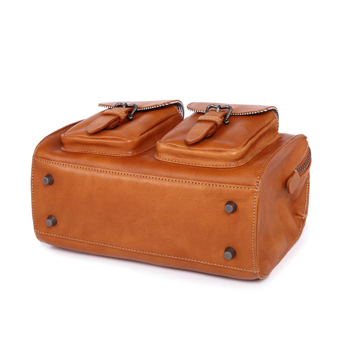 •VAIL• caramel leather crossbody/handbag