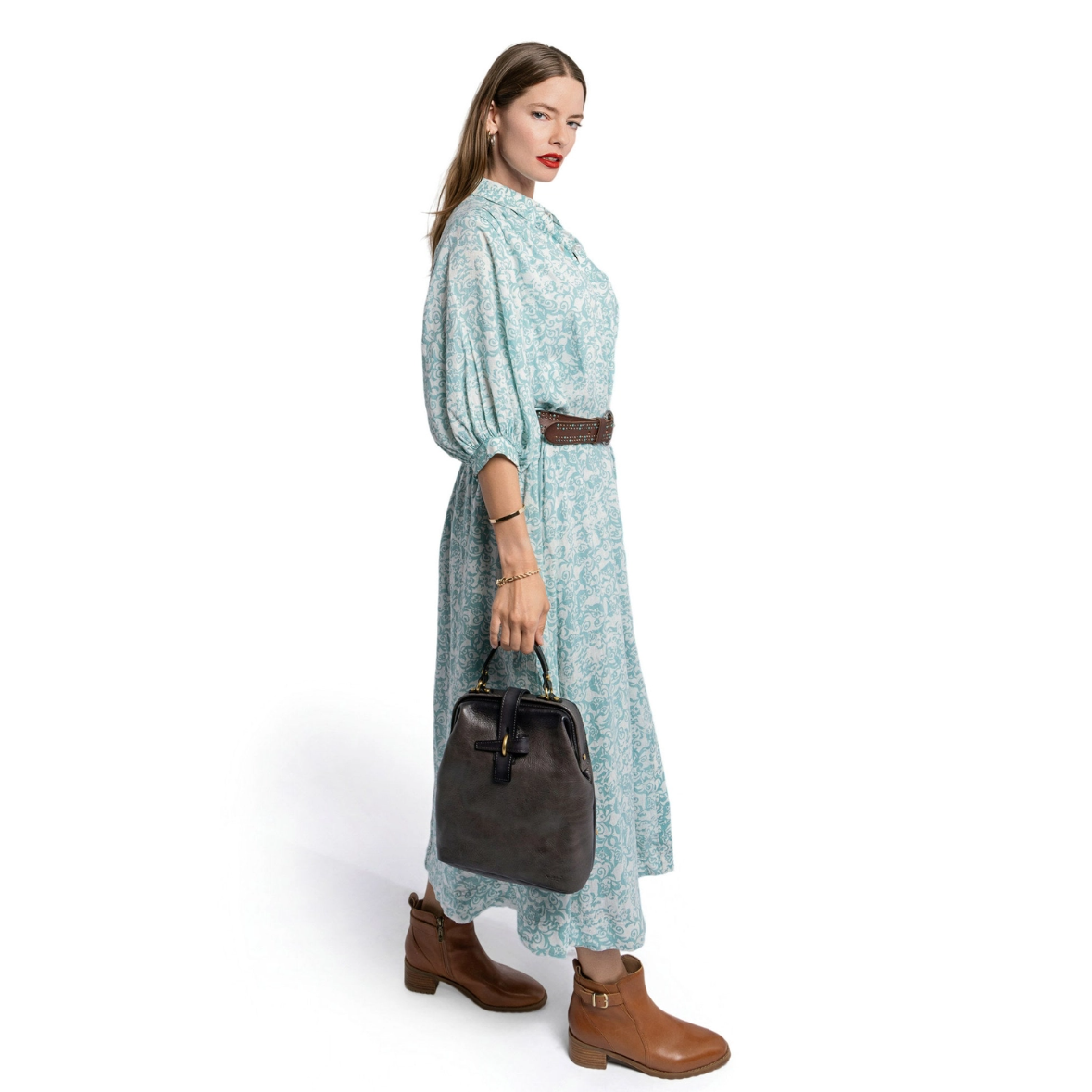 •CAMBRIDGE• genuine leather backpack