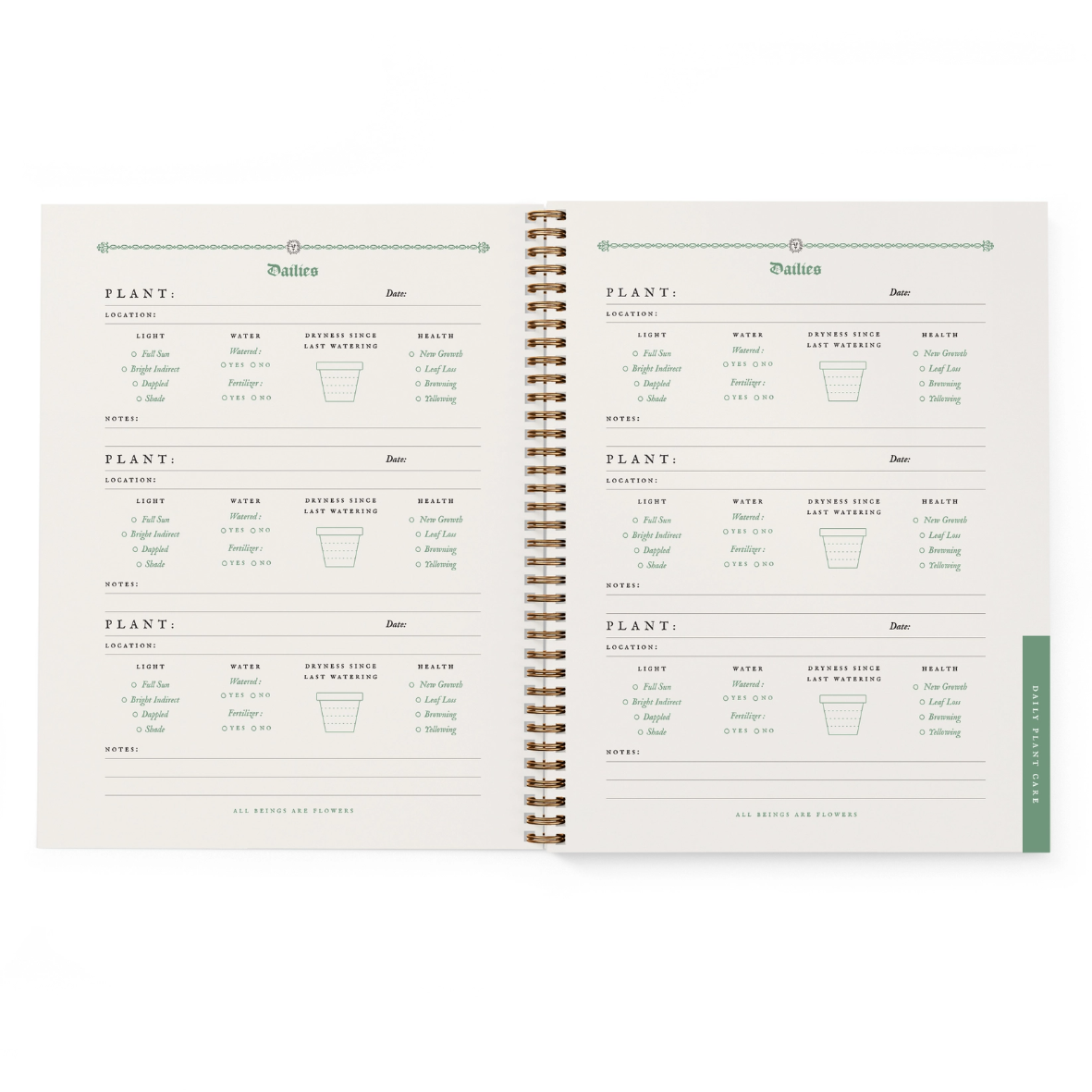 •THE GARDEN• plant care journal