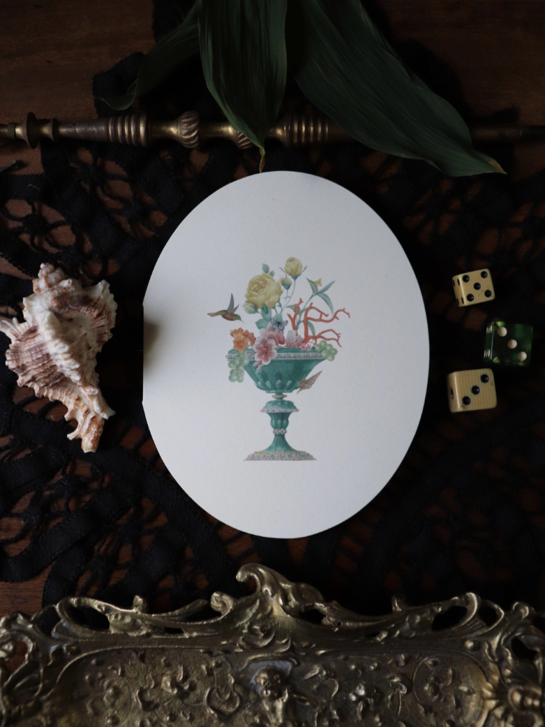 •JADE VANITAS• greeting card