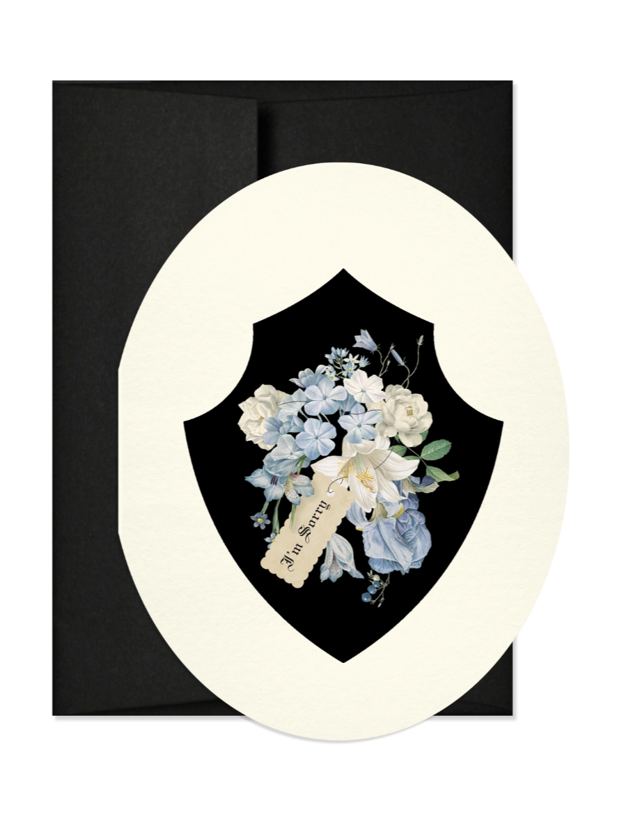 •BOUQUET SORRY• greeting card