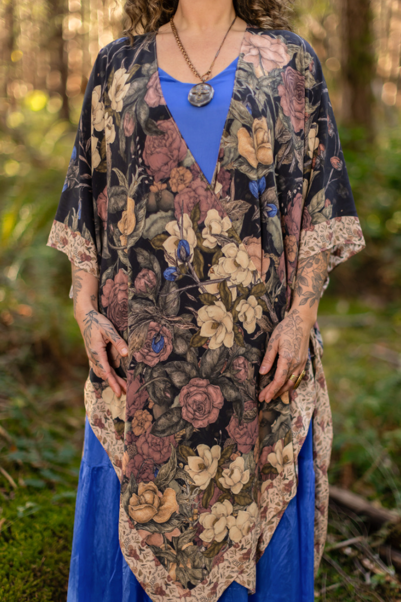 •LIONHEART• ruana style bamboo cardigan