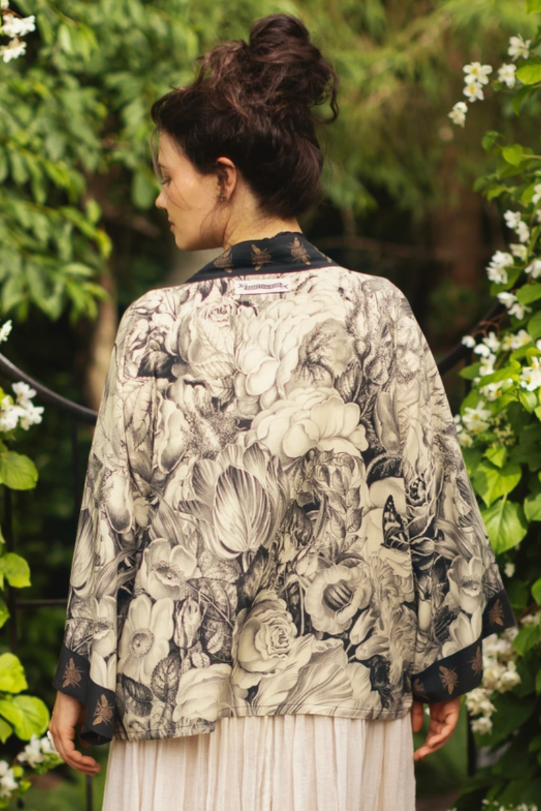 •HONEY & THE MOON• cropped bamboo cardigan