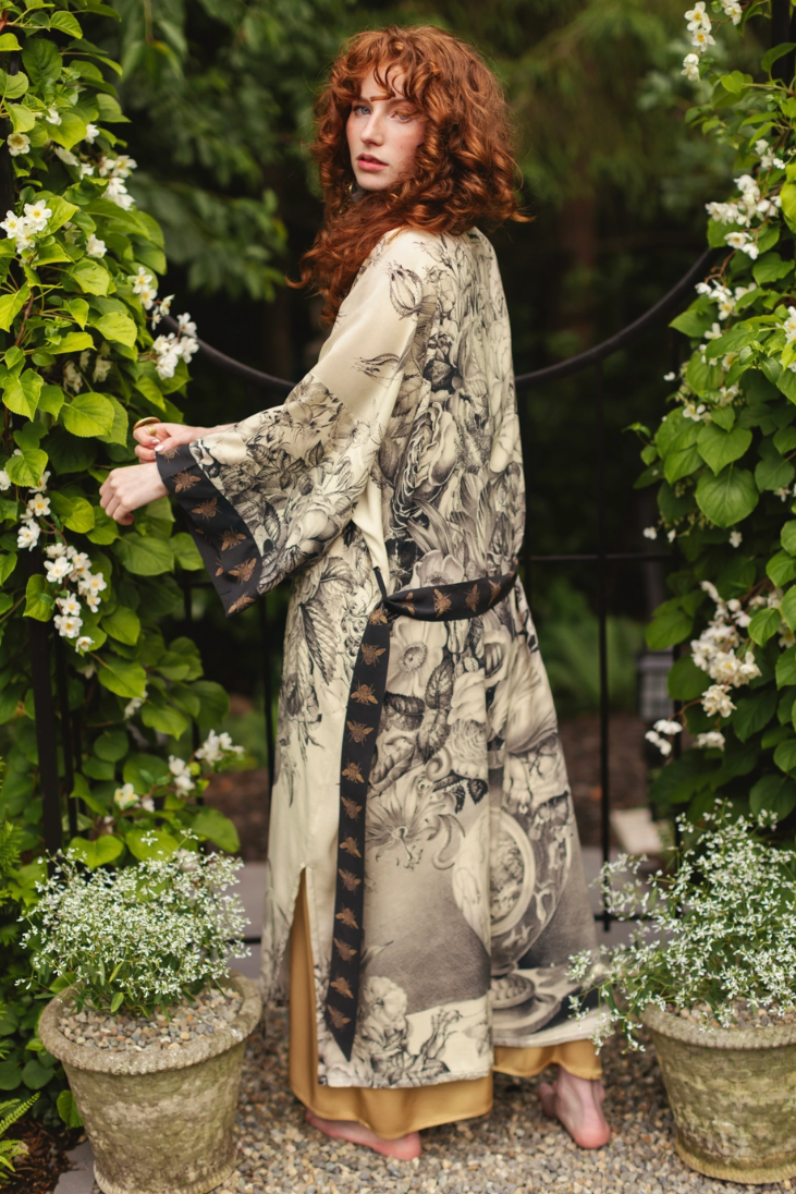 •HONEY & THE MOON• duster style bamboo cardigan