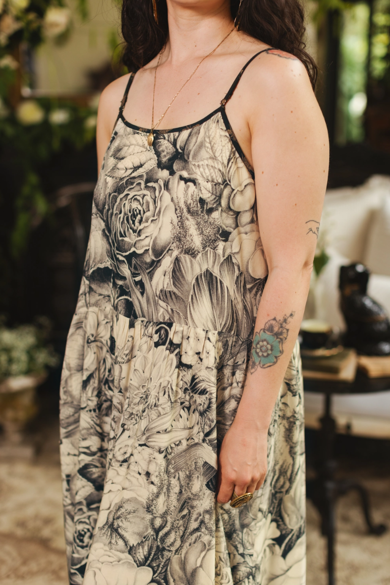 •HONEY & THE MOON• bamboo reversible dress
