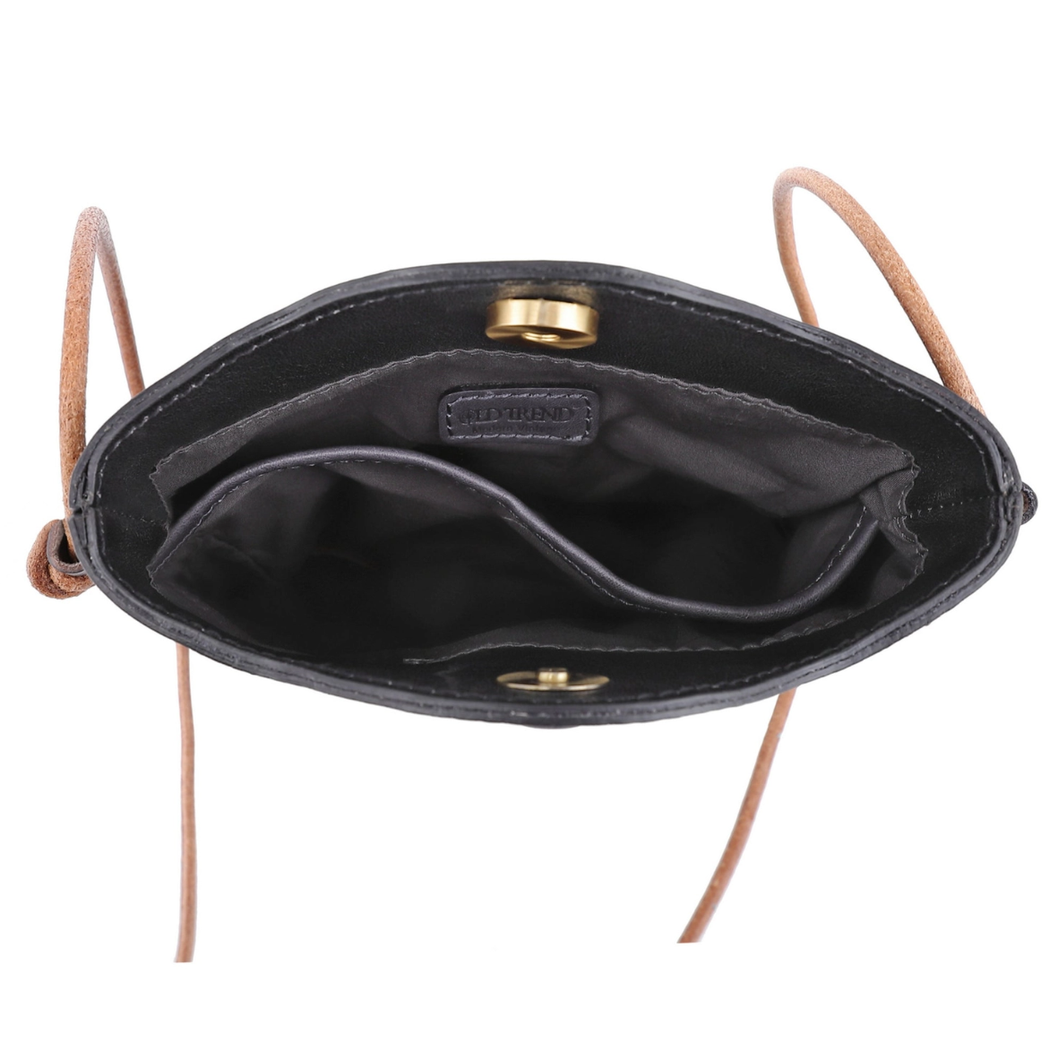 •PUEBLO• slate leather crossbody/shoulder bag