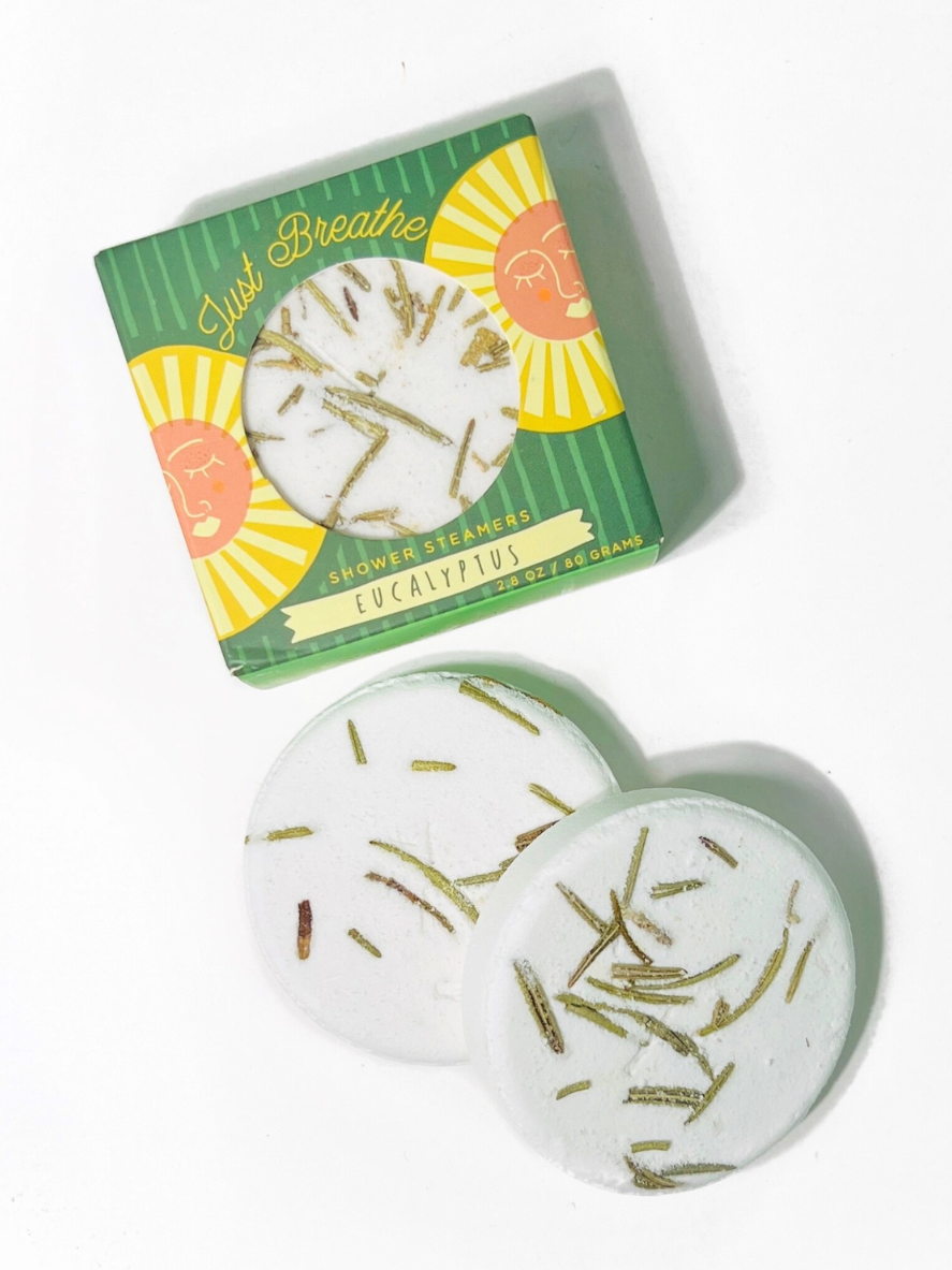 •JUST BREATHE• eucalyptus shower steamer set