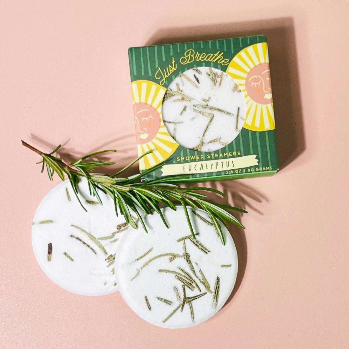 •JUST BREATHE• eucalyptus shower steamer set