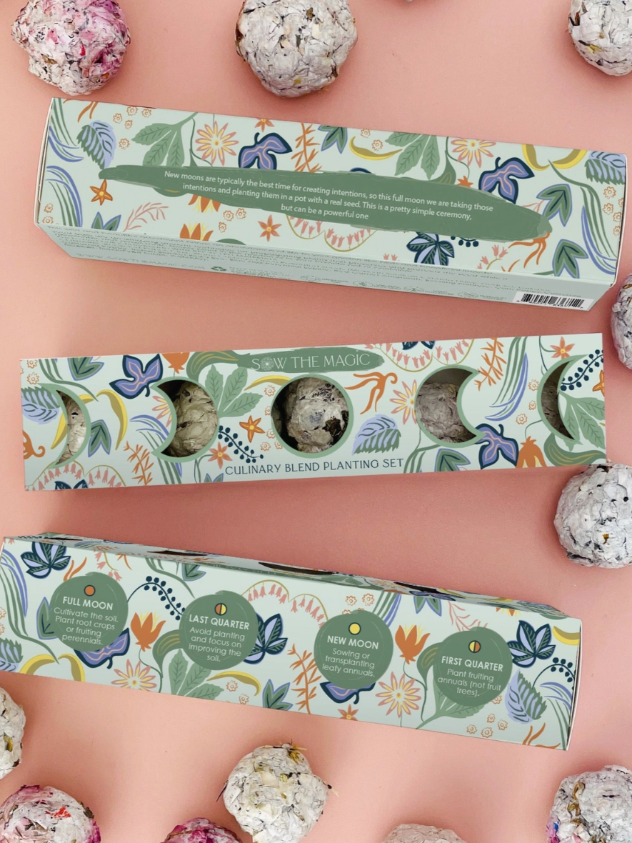 •SEEDS - CULINARY BLEND• ball planting set