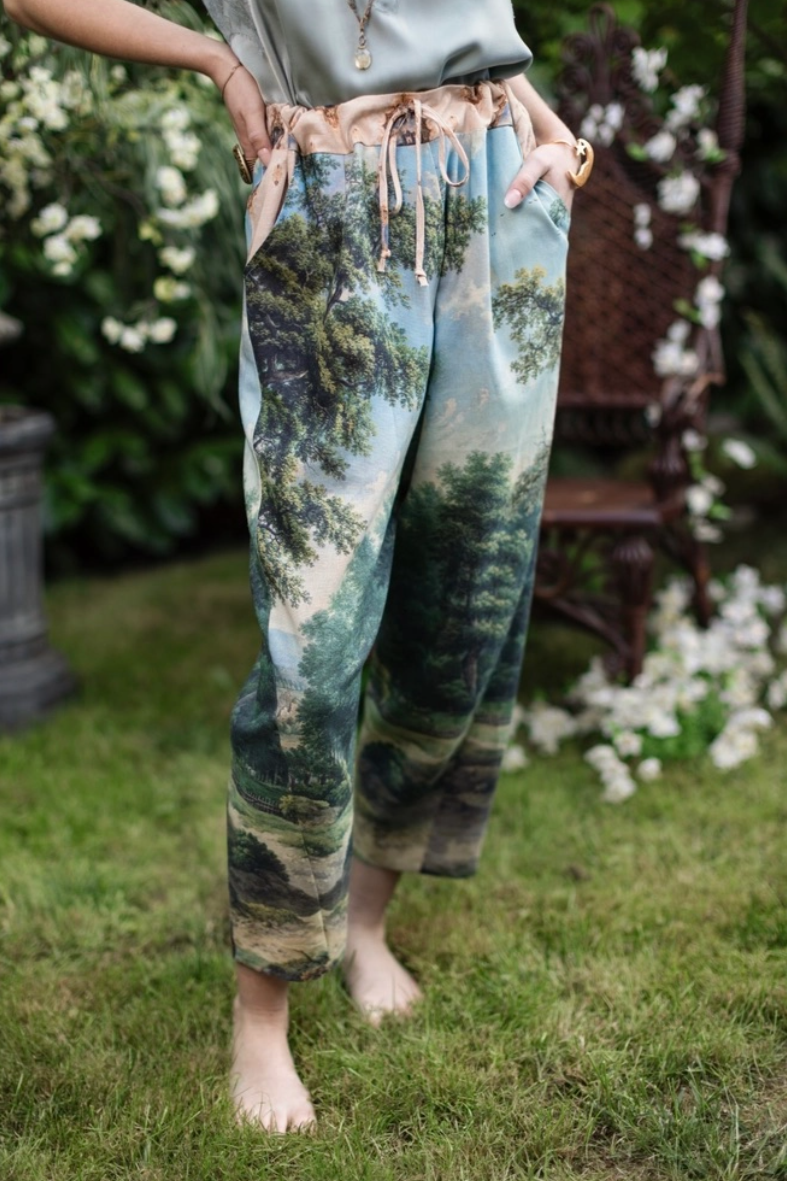 •MYTHMAKER• linen/bamboo pants