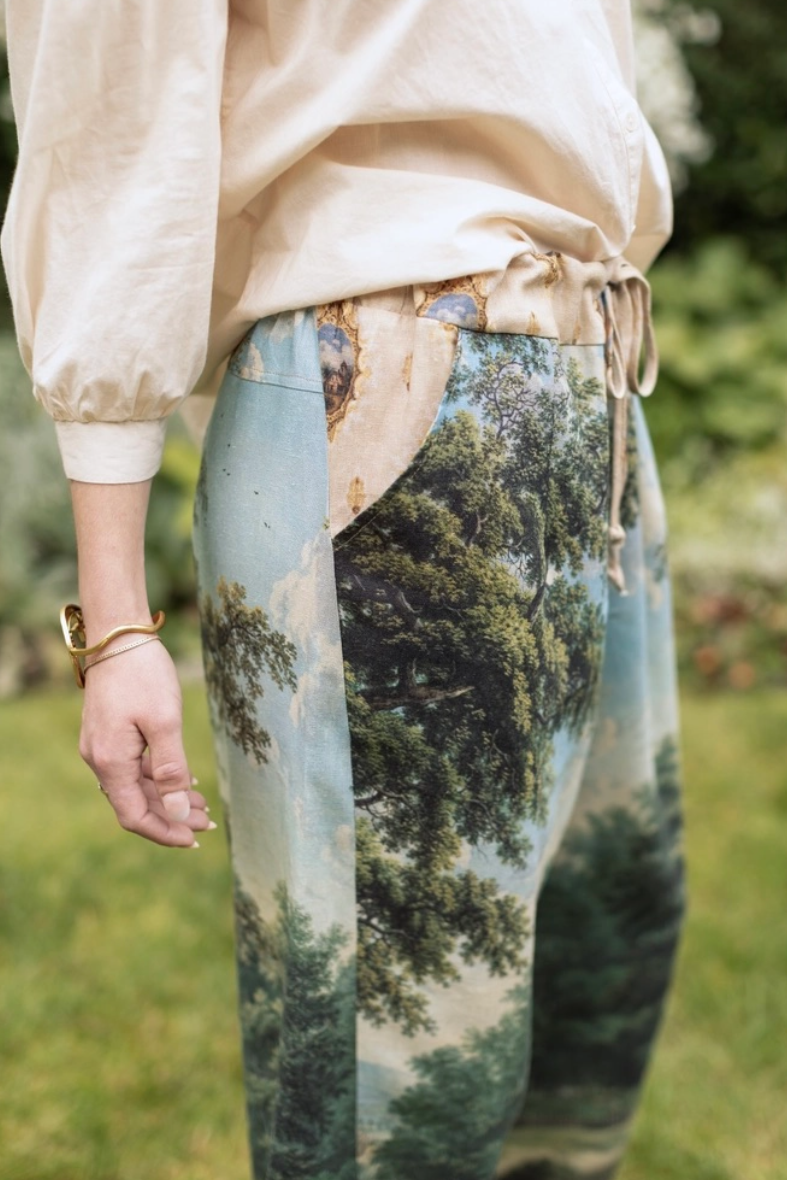 •MYTHMAKER• linen/bamboo pants