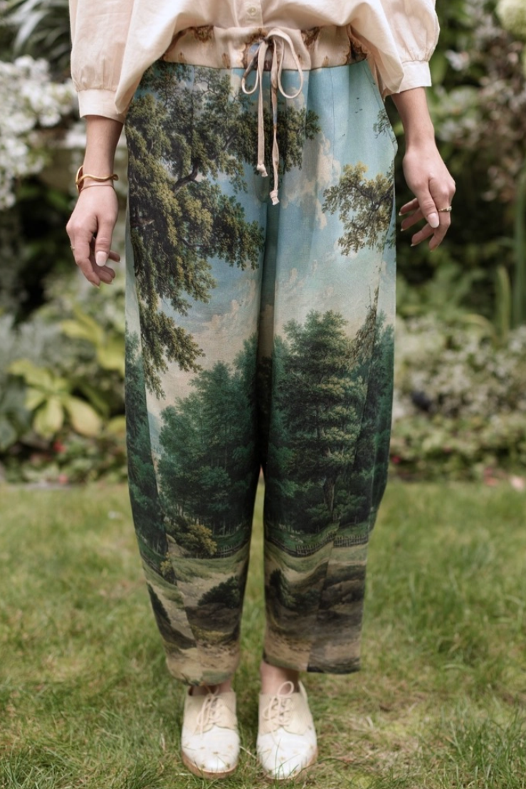 •MYTHMAKER• linen/bamboo pants