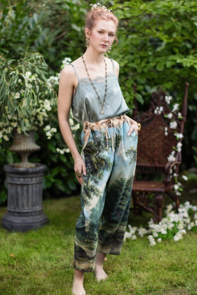 •MYTHMAKER• linen/bamboo pants