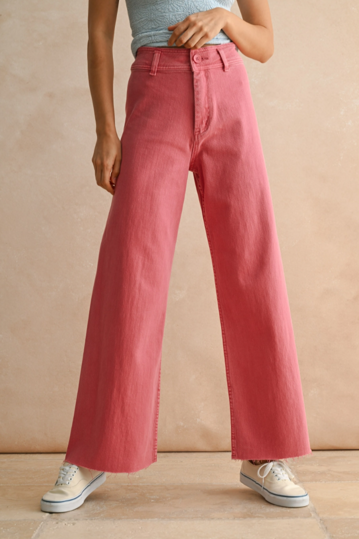 •ALBA• straight leg denim pants