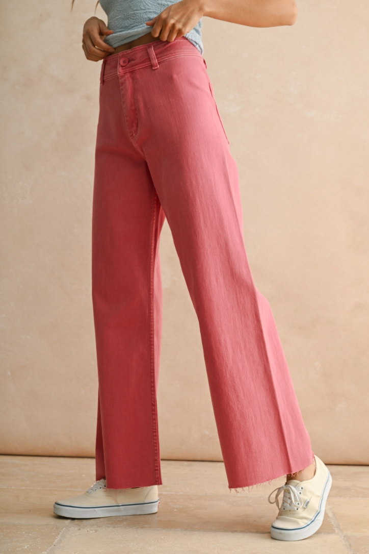 •ALBA• straight leg denim pants