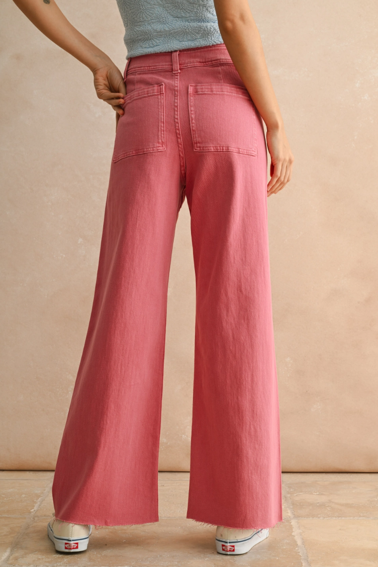 •ALBA• straight leg denim pants