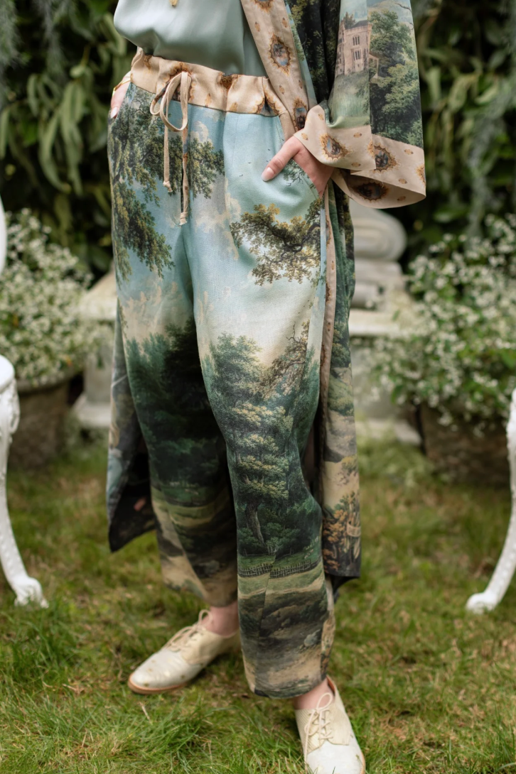 •MYTHMAKER• linen/bamboo pants