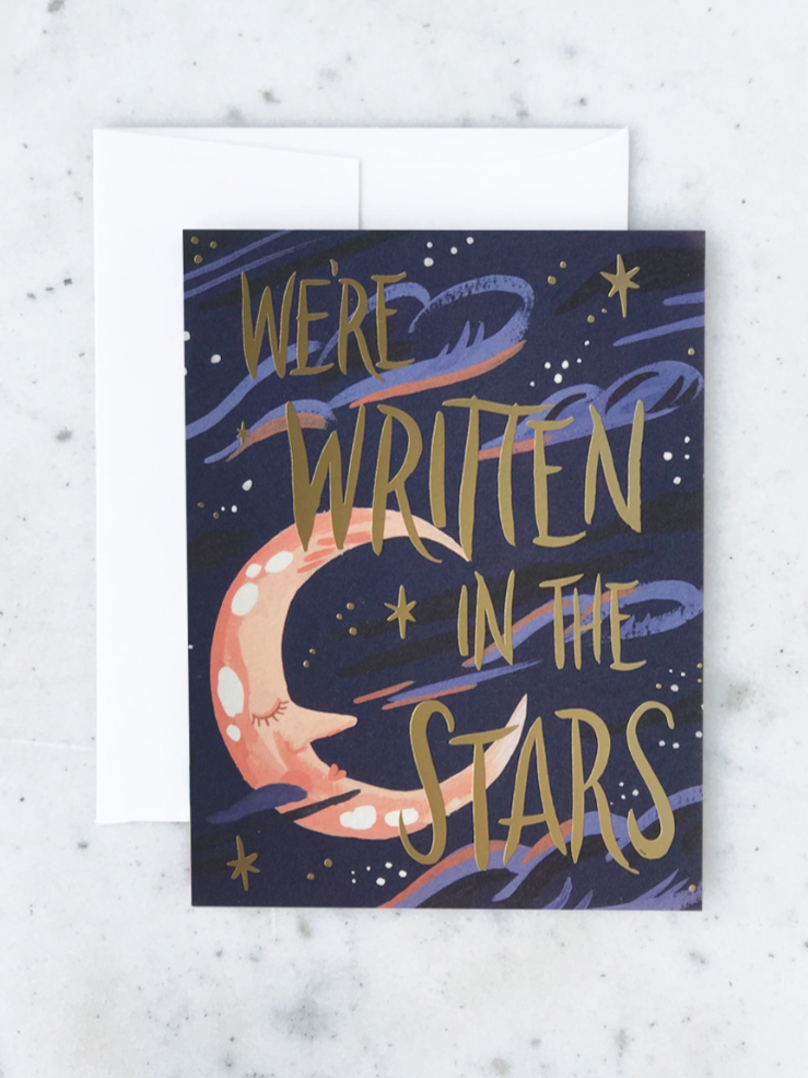 •WRITTEN IN THE STARS• love card