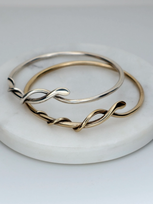 •VIPER• brass bracelet