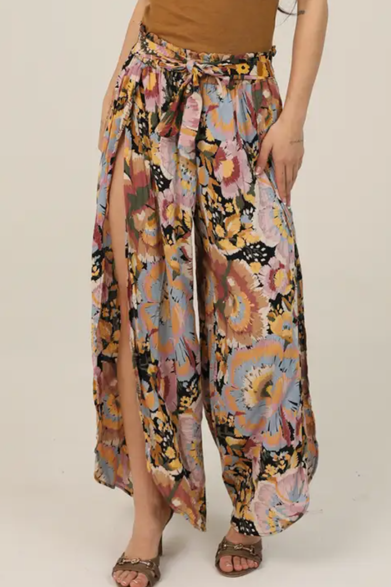 •COLADA• tulip wrap style pants