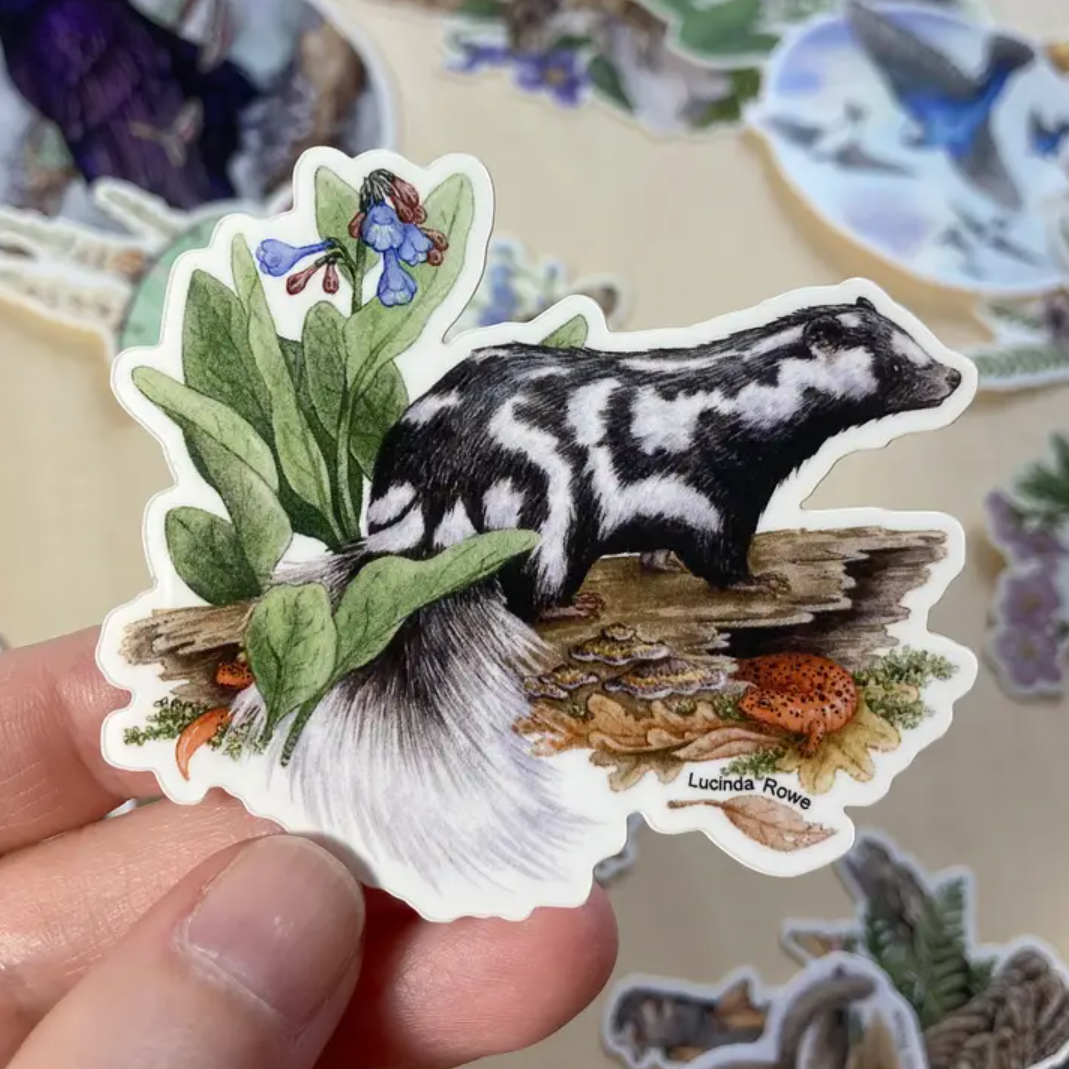 •BIRDS & CRITTERS• vinyl stickers