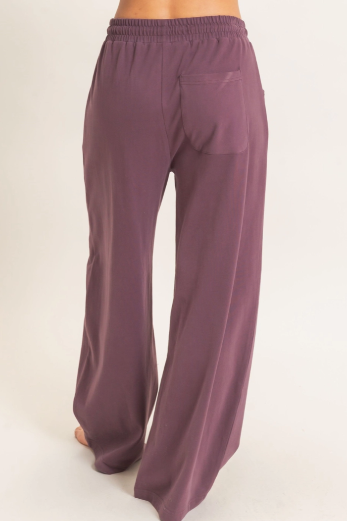 •TYLER• barrel leg drawstring waist pants