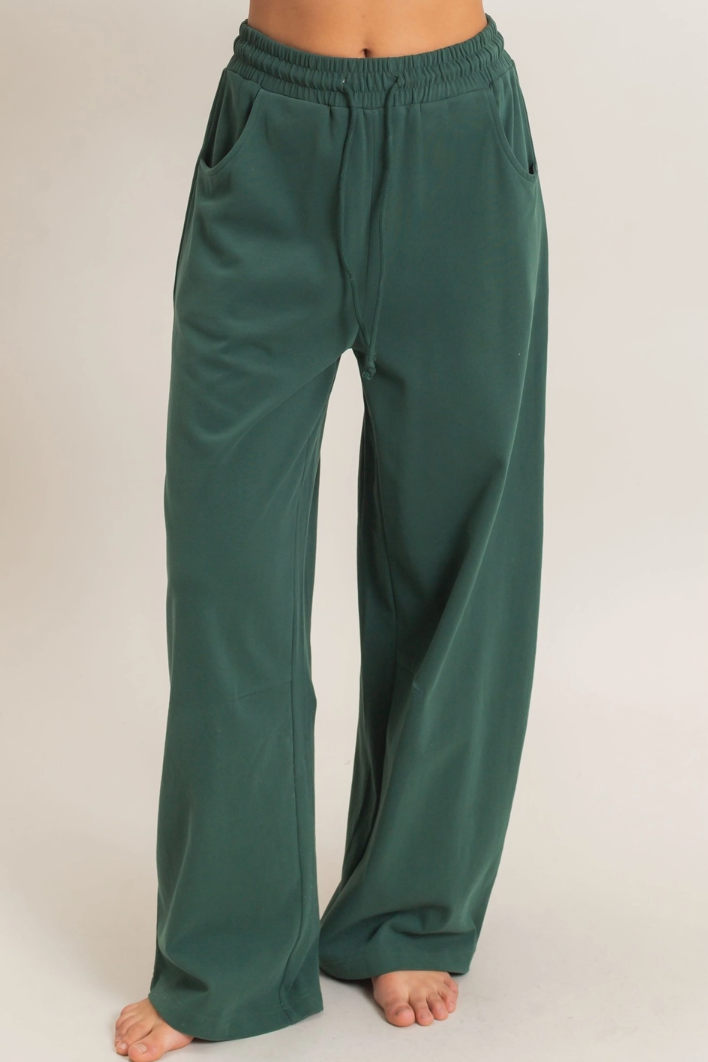 •TYLER• barrel leg drawstring waist pants