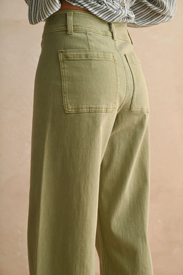 •ALBA• straight leg denim pants