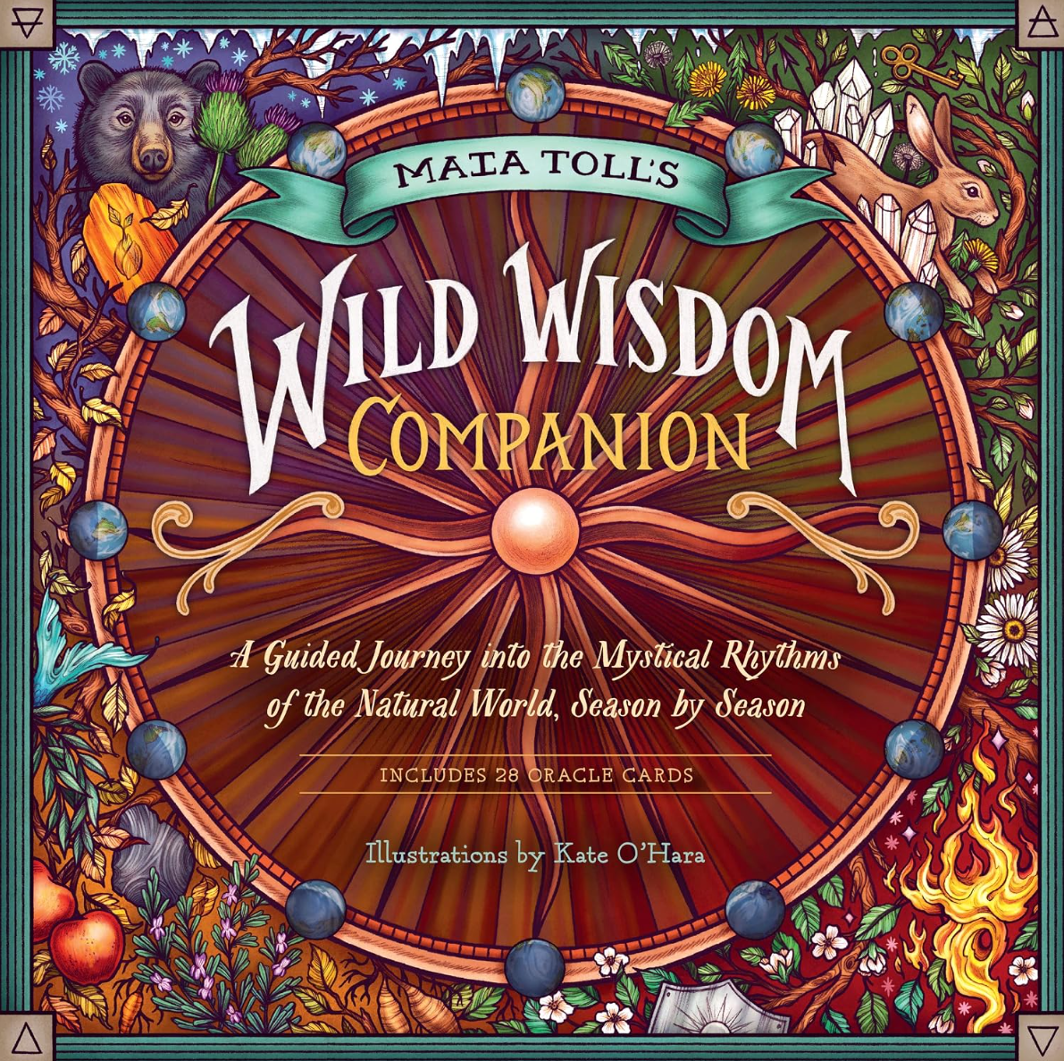 •WILD WISDOM COMPANION• hardcover book