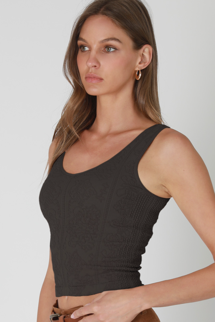 •LACE REVERSIBLE• tank top (USA)