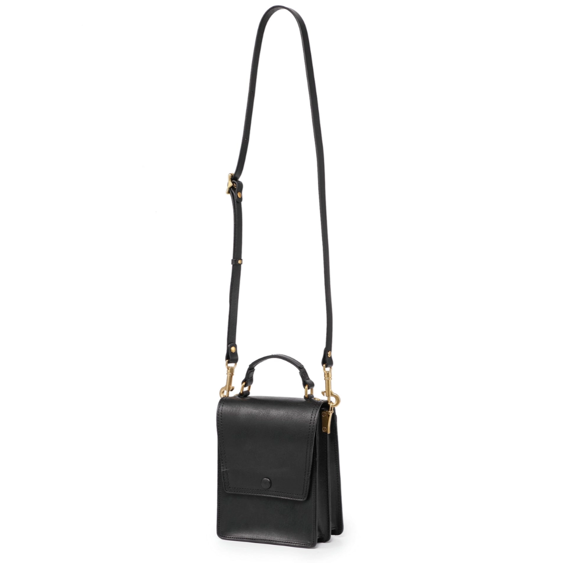 •PORTLAND• black leather crossbody/handbag