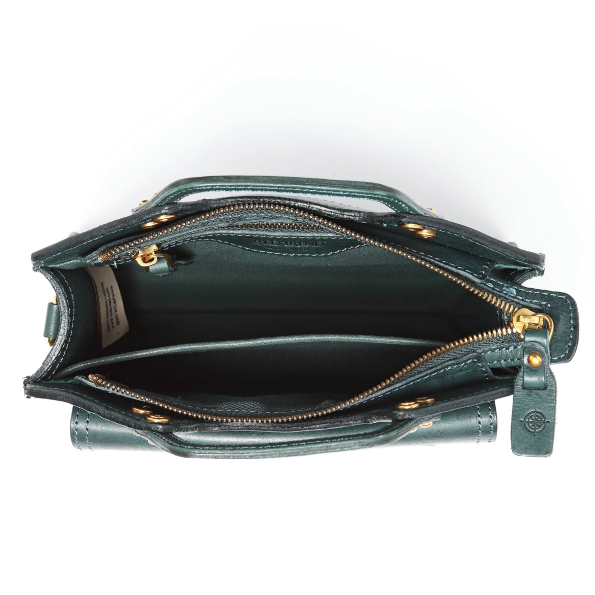 •SEATTLE• deep sea leather crossbody/handbag